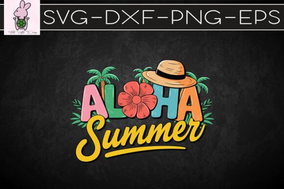 Aloha Summer Vibes Summer SVG