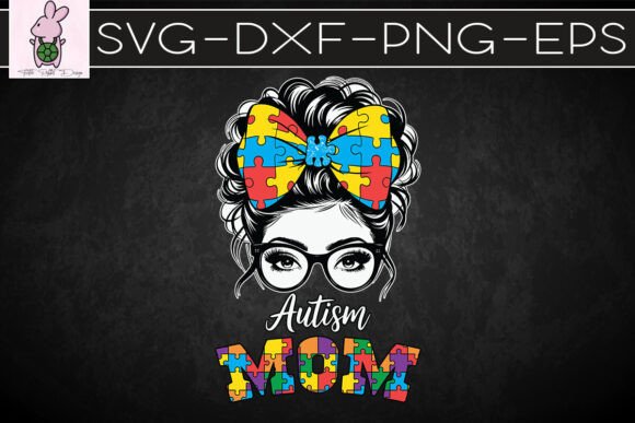 Autism Mom Awareness SVG