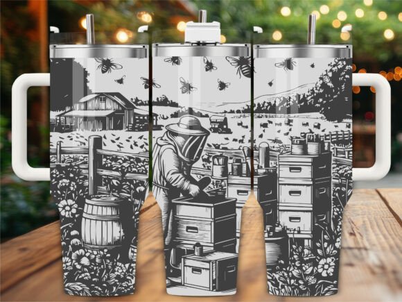 Beekeeping Tumbler Wrap