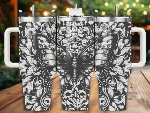 Butterflies Wing Tumbler Wrap