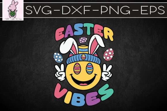 Easter Vibes Happy Season Retro SVG