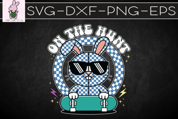 On the Hunt Coquette Easter Bunny SVG
