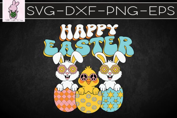 Retro Easter SVG