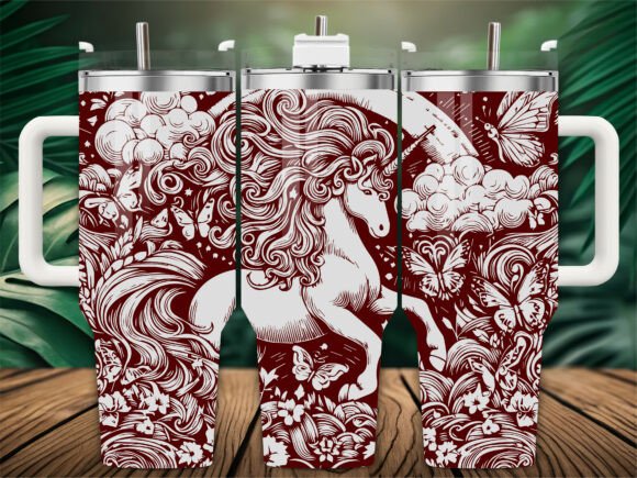 Unicorn Clouds Tumbler